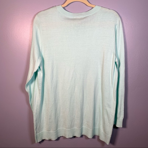 Lane Bryant Sequin Star Sweater - Picture 2 of 3